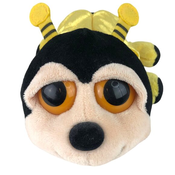 Russ Berrie Hunnie Bee Plush Stuffed Animal Black & Yellow - Picture 2 of 12